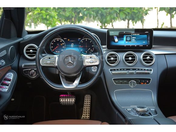 Nurdoğanlar'dan 2021 Mercedes C200d Amg TABA '1Boya