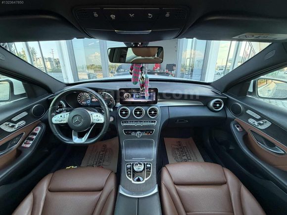 BOYASIZ-DEĞİŞENSİZ-TRAMERSİZ-MERCEDES-C200D-AMG-FULL+FULL