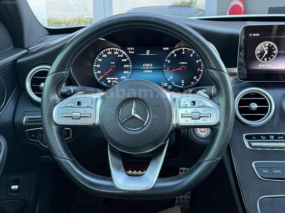 BOYASIZ-DEĞİŞENSİZ-TRAMERSİZ-MERCEDES-C200D-AMG-FULL+FULL