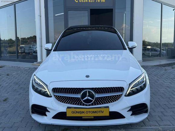 BOYASIZ-DEĞİŞENSİZ-TRAMERSİZ-MERCEDES-C200D-AMG-FULL+FULL