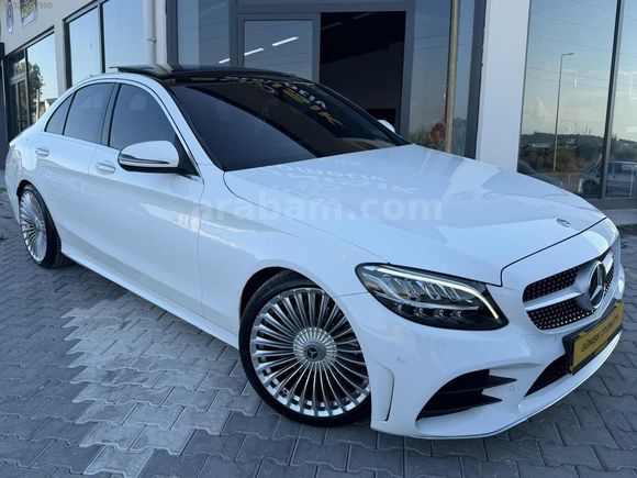 BOYASIZ-DEĞİŞENSİZ-TRAMERSİZ-MERCEDES-C200D-AMG-FULL+FULL
