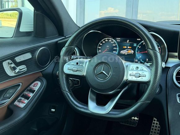 BOYASIZ-DEĞİŞENSİZ-TRAMERSİZ-MERCEDES-C200D-AMG-FULL+FULL