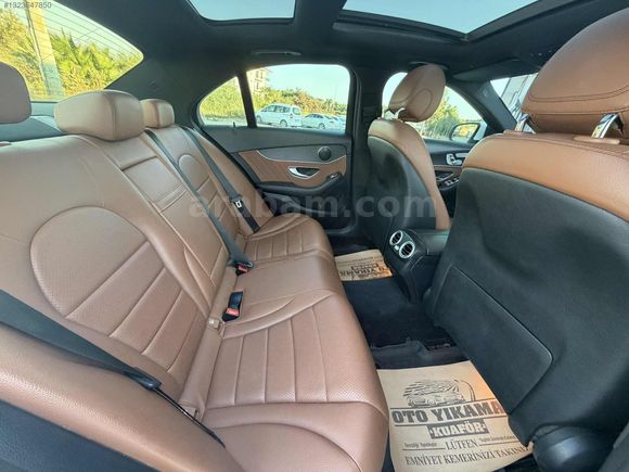 BOYASIZ-DEĞİŞENSİZ-TRAMERSİZ-MERCEDES-C200D-AMG-FULL+FULL