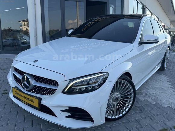 BOYASIZ-DEĞİŞENSİZ-TRAMERSİZ-MERCEDES-C200D-AMG-FULL+FULL