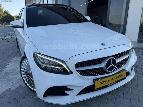 BOYASIZ-DEĞİŞENSİZ-TRAMERSİZ-MERCEDES-C200D-AMG-FULL+FULL