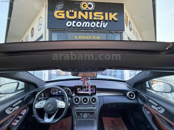 BOYASIZ-DEĞİŞENSİZ-TRAMERSİZ-MERCEDES-C200D-AMG-FULL+FULL