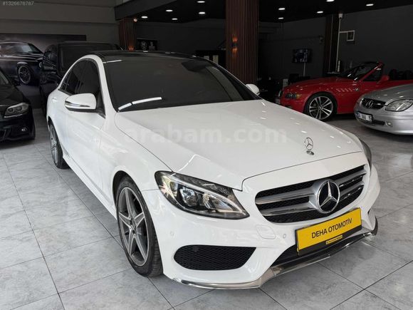 2017 ÇIKIŞLI C200D BLUETEC İMZA SERİSİ AMG+CAM TAVAN !!!