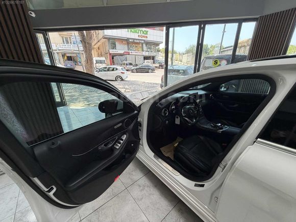 2017 ÇIKIŞLI C200D BLUETEC İMZA SERİSİ AMG+CAM TAVAN !!!
