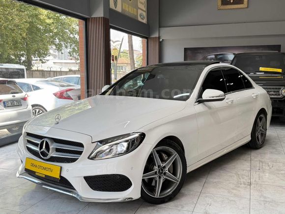 2017 ÇIKIŞLI C200D BLUETEC İMZA SERİSİ AMG+CAM TAVAN !!!