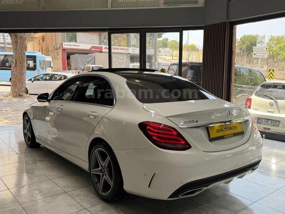 2017 ÇIKIŞLI C200D BLUETEC İMZA SERİSİ AMG+CAM TAVAN !!!