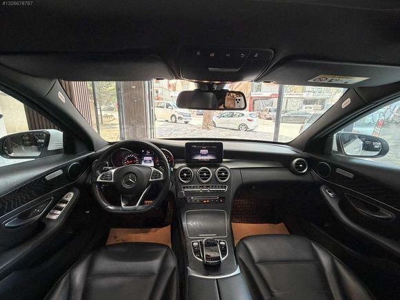 2017 ÇIKIŞLI C200D BLUETEC İMZA SERİSİ AMG+CAM TAVAN !!!