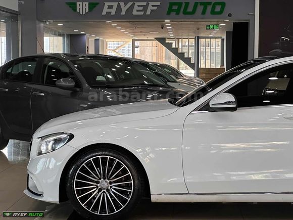 2016 MERCEDES C200D*CAM TAVAN/ISITMA/İMZALI/İÇ TABA/NAV./SER.BAK