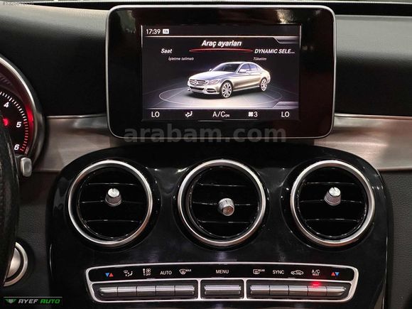 2016 MERCEDES C200D*CAM TAVAN/ISITMA/İMZALI/İÇ TABA/NAV./SER.BAK