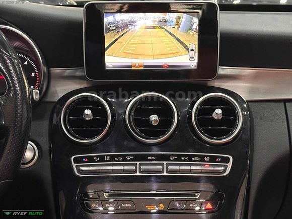 2016 MERCEDES C200D*CAM TAVAN/ISITMA/İMZALI/İÇ TABA/NAV./SER.BAK