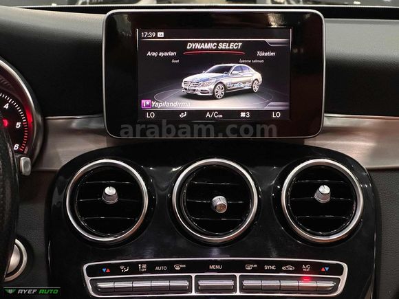 2016 MERCEDES C200D*CAM TAVAN/ISITMA/İMZALI/İÇ TABA/NAV./SER.BAK