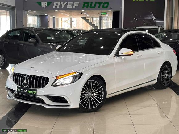 2016 MERCEDES C200D*CAM TAVAN/ISITMA/İMZALI/İÇ TABA/NAV./SER.BAK