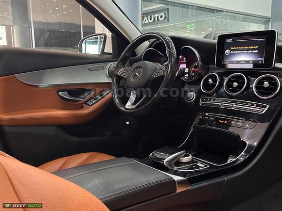 2016 MERCEDES C200D*CAM TAVAN/ISITMA/İMZALI/İÇ TABA/NAV./SER.BAK