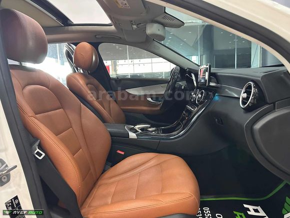 2016 MERCEDES C200D*CAM TAVAN/ISITMA/İMZALI/İÇ TABA/NAV./SER.BAK