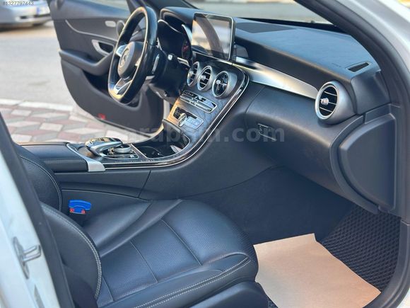2016 MODEL C200 AMG+CAM TAVAN+ISITMA+SAAT+İMZALI SERİ 190 BİN KM