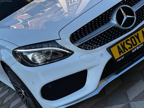 2016 MODEL C200 AMG+CAM TAVAN+ISITMA+SAAT+İMZALI SERİ 190 BİN KM