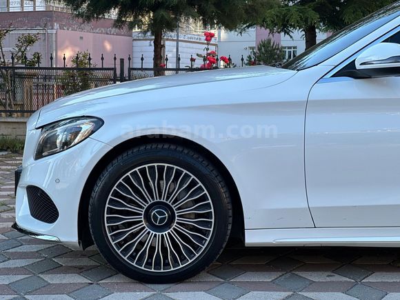 2016 MODEL C200 AMG+CAM TAVAN+ISITMA+SAAT+İMZALI SERİ 190 BİN KM