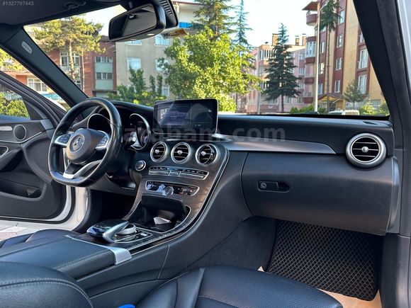 2016 MODEL C200 AMG+CAM TAVAN+ISITMA+SAAT+İMZALI SERİ 190 BİN KM