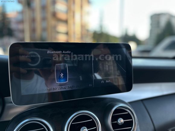 2016 MODEL C200 AMG+CAM TAVAN+ISITMA+SAAT+İMZALI SERİ 190 BİN KM