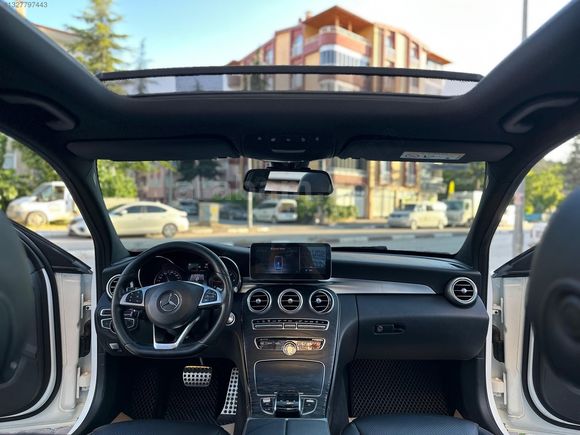 2016 MODEL C200 AMG+CAM TAVAN+ISITMA+SAAT+İMZALI SERİ 190 BİN KM