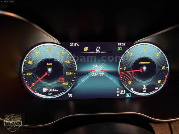 ER PLAZADAN 2020 MODEL C 200 AMG TABA/ÇİFT HAFIZA 235 BİN KM