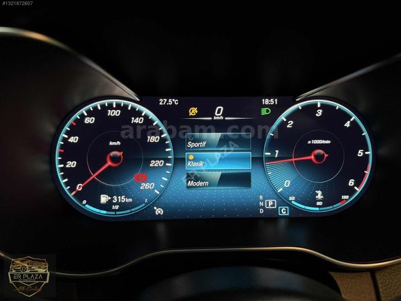 ER PLAZADAN 2020 MODEL C 200 AMG TABA/ÇİFT HAFIZA 235 BİN KM