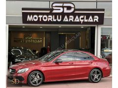 -SD-2015 C200d AMG BOYASIZ ÖZEL SPRŞ SÜMBÜL KIRMIZI GECE PAKET