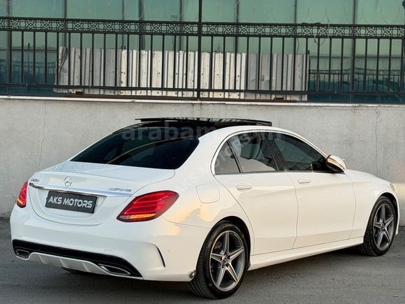 AKS MOTORS 2017 C200 D AMG 105 BİN KM HATASIZ CAM TAVAN+G.GÖRÜŞ