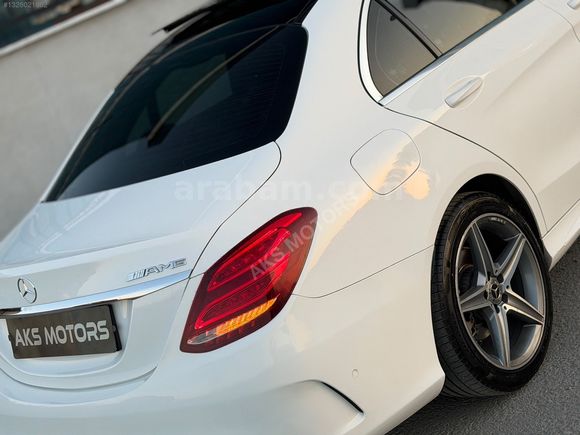 AKS MOTORS 2017 C200 D AMG 105 BİN KM HATASIZ CAM TAVAN+G.GÖRÜŞ