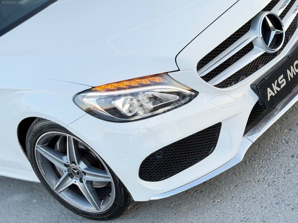 AKS MOTORS 2017 C200 D AMG 105 BİN KM HATASIZ CAM TAVAN+G.GÖRÜŞ