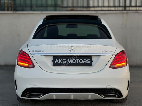 AKS MOTORS 2017 C200 D AMG 105 BİN KM HATASIZ CAM TAVAN+G.GÖRÜŞ