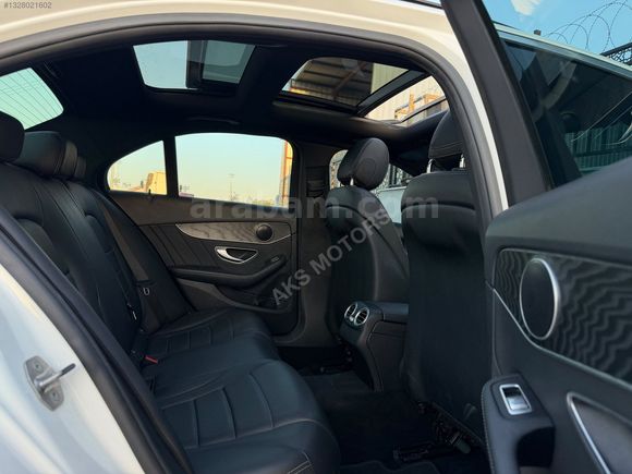 AKS MOTORS 2017 C200 D AMG 105 BİN KM HATASIZ CAM TAVAN+G.GÖRÜŞ