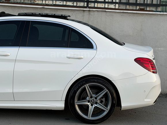 AKS MOTORS 2017 C200 D AMG 105 BİN KM HATASIZ CAM TAVAN+G.GÖRÜŞ