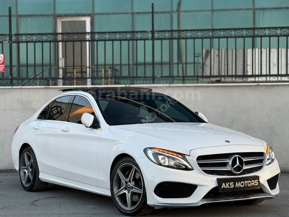AKS MOTORS 2017 C200 D AMG 105 BİN KM HATASIZ CAM TAVAN+G.GÖRÜŞ