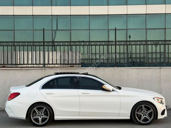 AKS MOTORS 2017 C200 D AMG 105 BİN KM HATASIZ CAM TAVAN+G.GÖRÜŞ