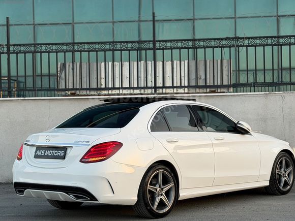 AKS MOTORS 2017 C200 D AMG 105 BİN KM HATASIZ CAM TAVAN+G.GÖRÜŞ