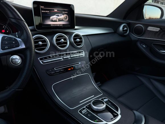 AKS MOTORS 2017 C200 D AMG 105 BİN KM HATASIZ CAM TAVAN+G.GÖRÜŞ