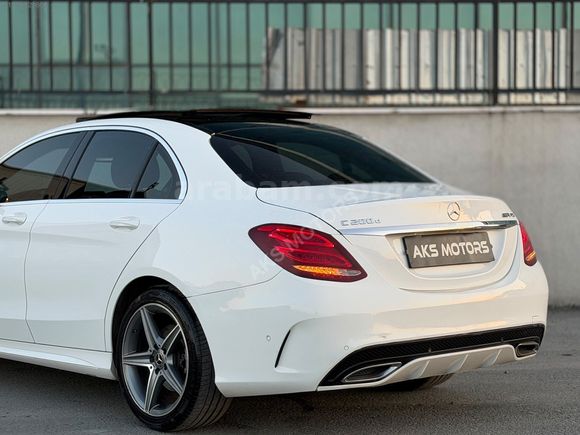 AKS MOTORS 2017 C200 D AMG 105 BİN KM HATASIZ CAM TAVAN+G.GÖRÜŞ