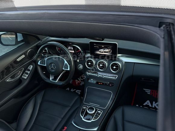 AKS MOTORS 2017 C200 D AMG 105 BİN KM HATASIZ CAM TAVAN+G.GÖRÜŞ