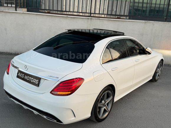 AKS MOTORS 2017 C200 D AMG 105 BİN KM HATASIZ CAM TAVAN+G.GÖRÜŞ