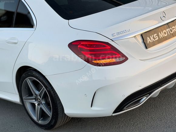 AKS MOTORS 2017 C200 D AMG 105 BİN KM HATASIZ CAM TAVAN+G.GÖRÜŞ