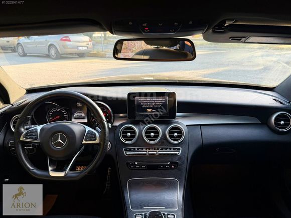 ARİON MOTORS'TAN 2017 MODEL C 200D BLUETEC AMG CAM TAVAN