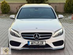 2017 Boyasız 118Km Mercedes C200d Amg İmza Seri Cam Tvan+G.Görüş