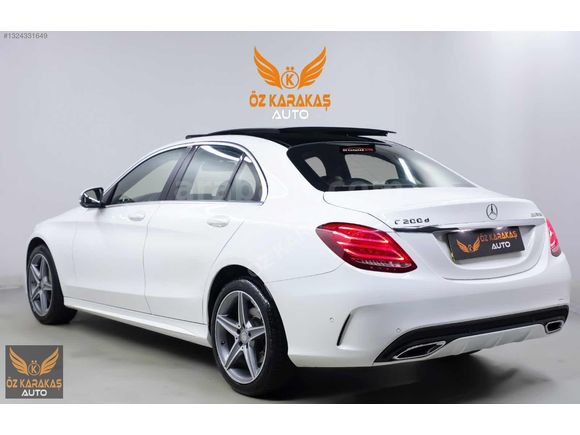 2015-C200-DİZEL-AMG-74 BİNDE-DERİ DŞM-CAM TAVAN-G.GÖRÜŞ-SRV BKM