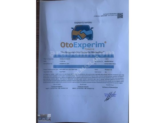2016 CAM TAVANLI AÇILIR DEĞİŞENSİZ