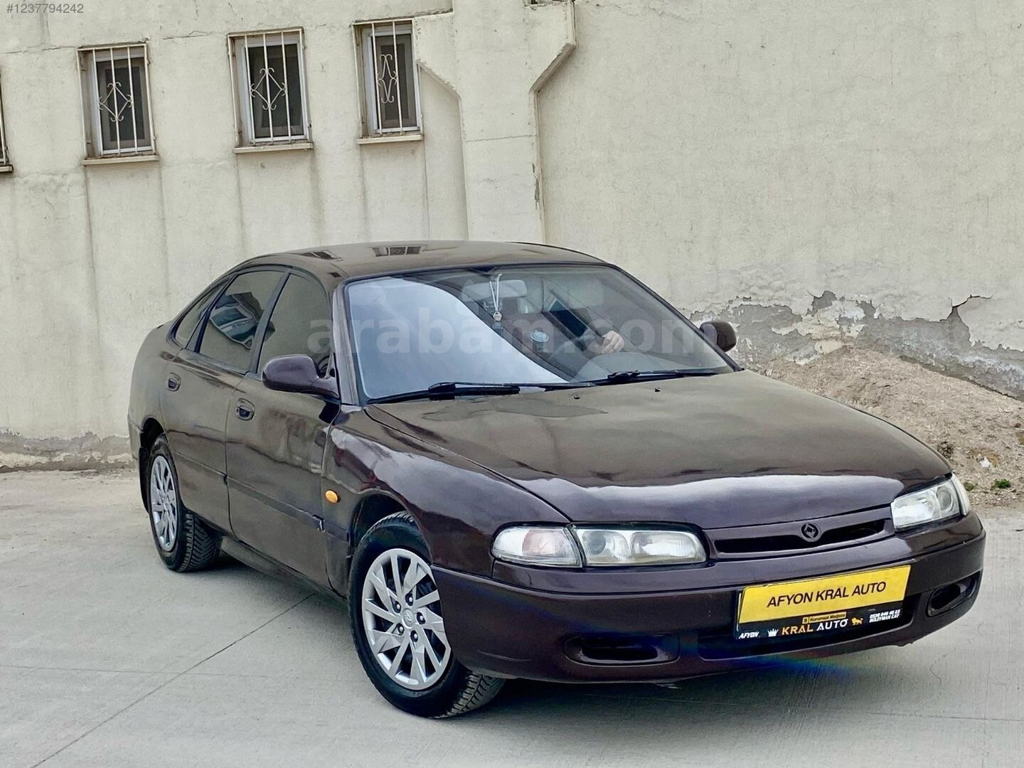 Galeriden Mazda 626 2.0 1993 Model Afyonkarahisar 350.000 km Bordo 2